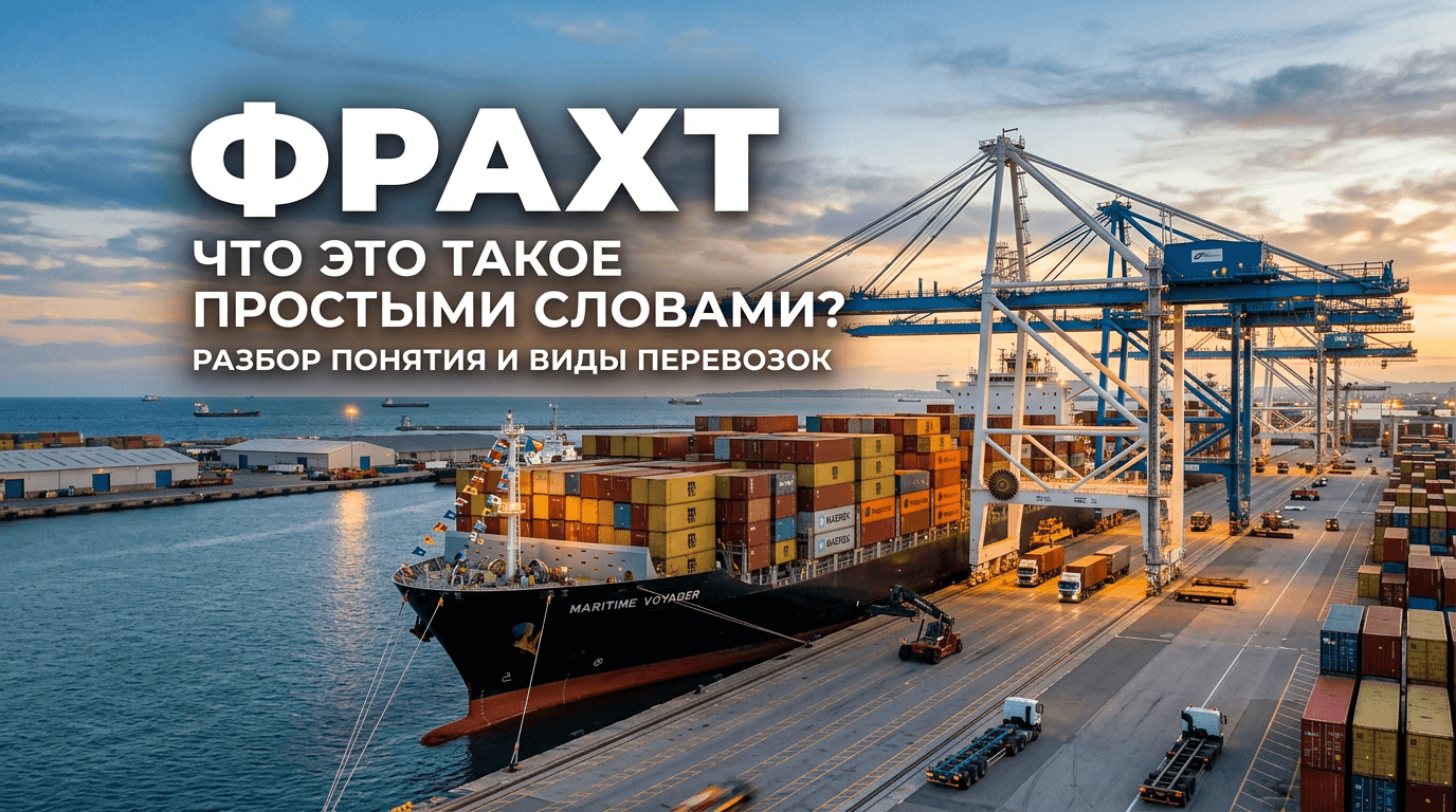 Фрахт: что это такое простыми словами