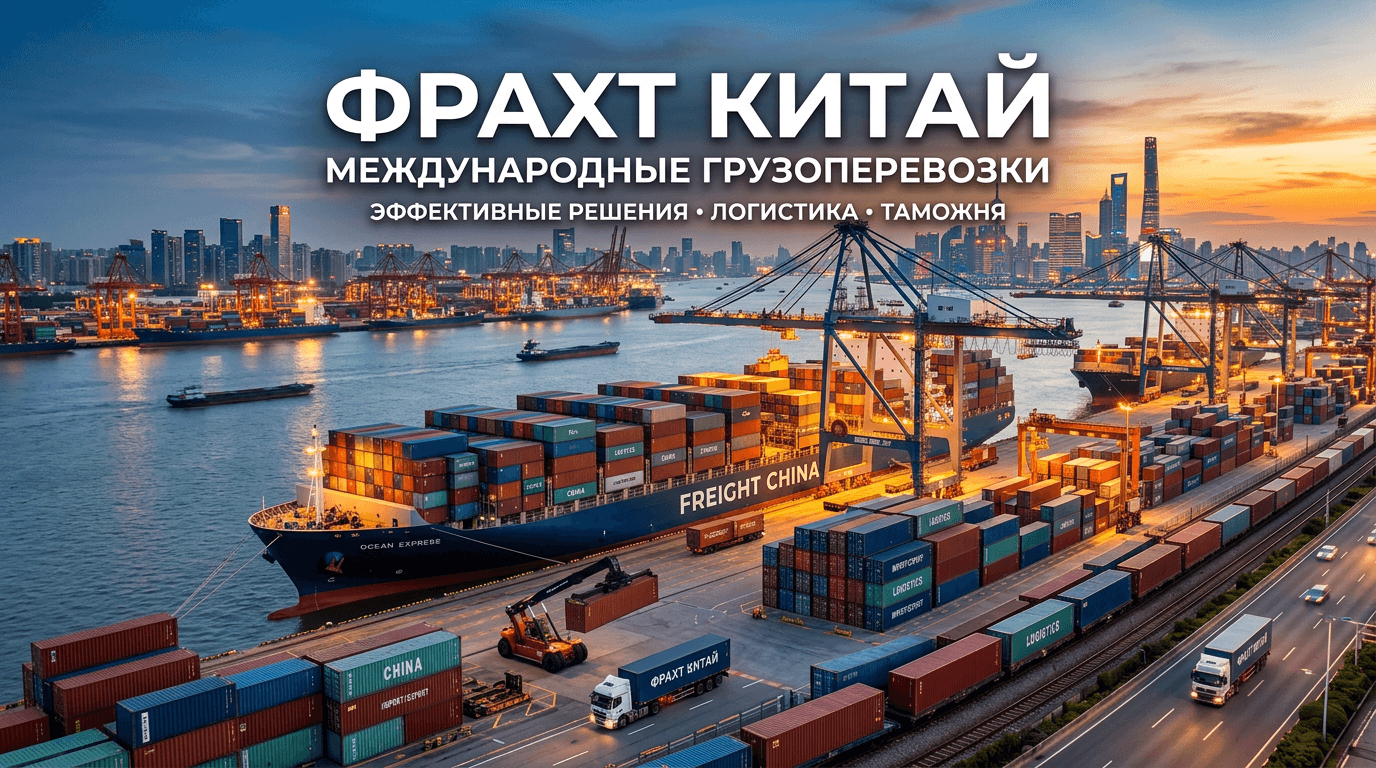 Фрахт китай: полное руководство для бизнеса