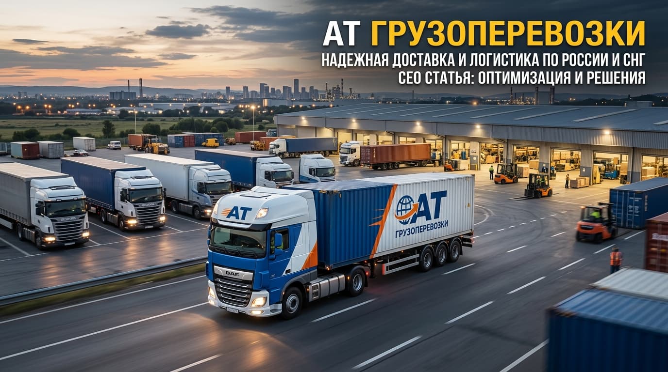 Ат грузоперевозки: полное руководство для бизнеса