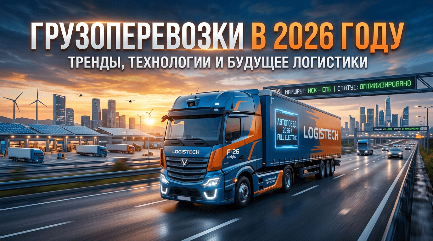 Грузоперевозки в 2026 году: полное руководство для бизнеса
