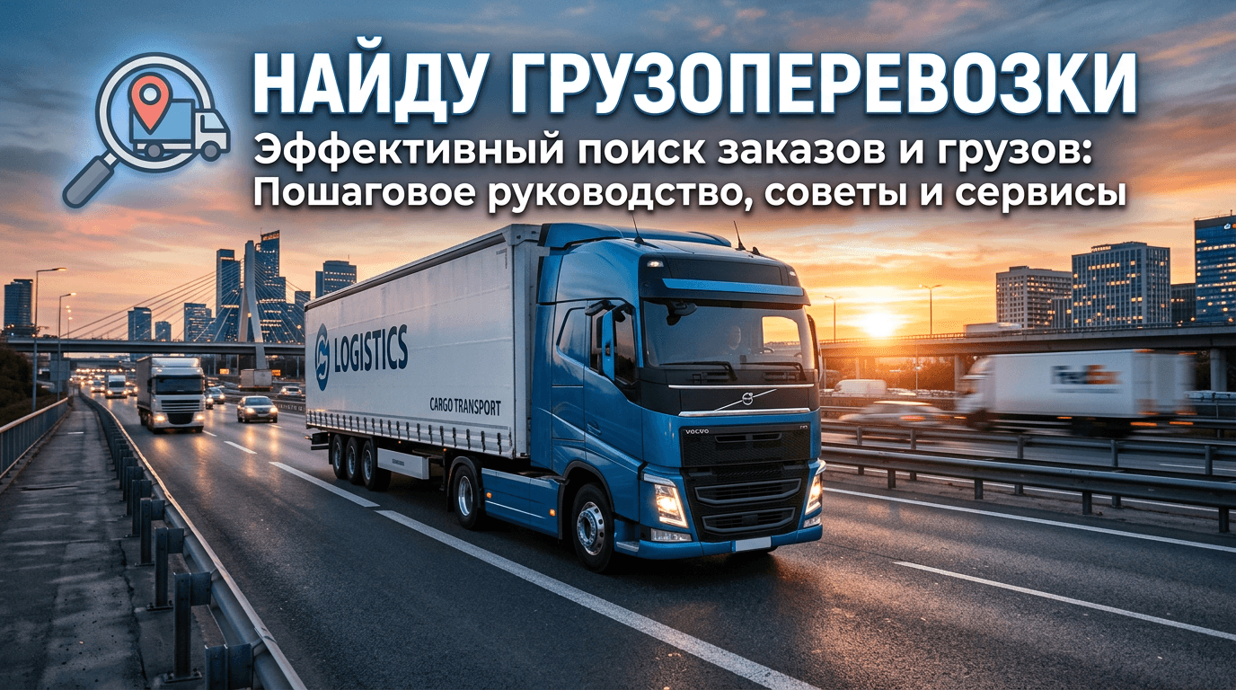 Найду грузоперевозки: полное руководство для бизнеса