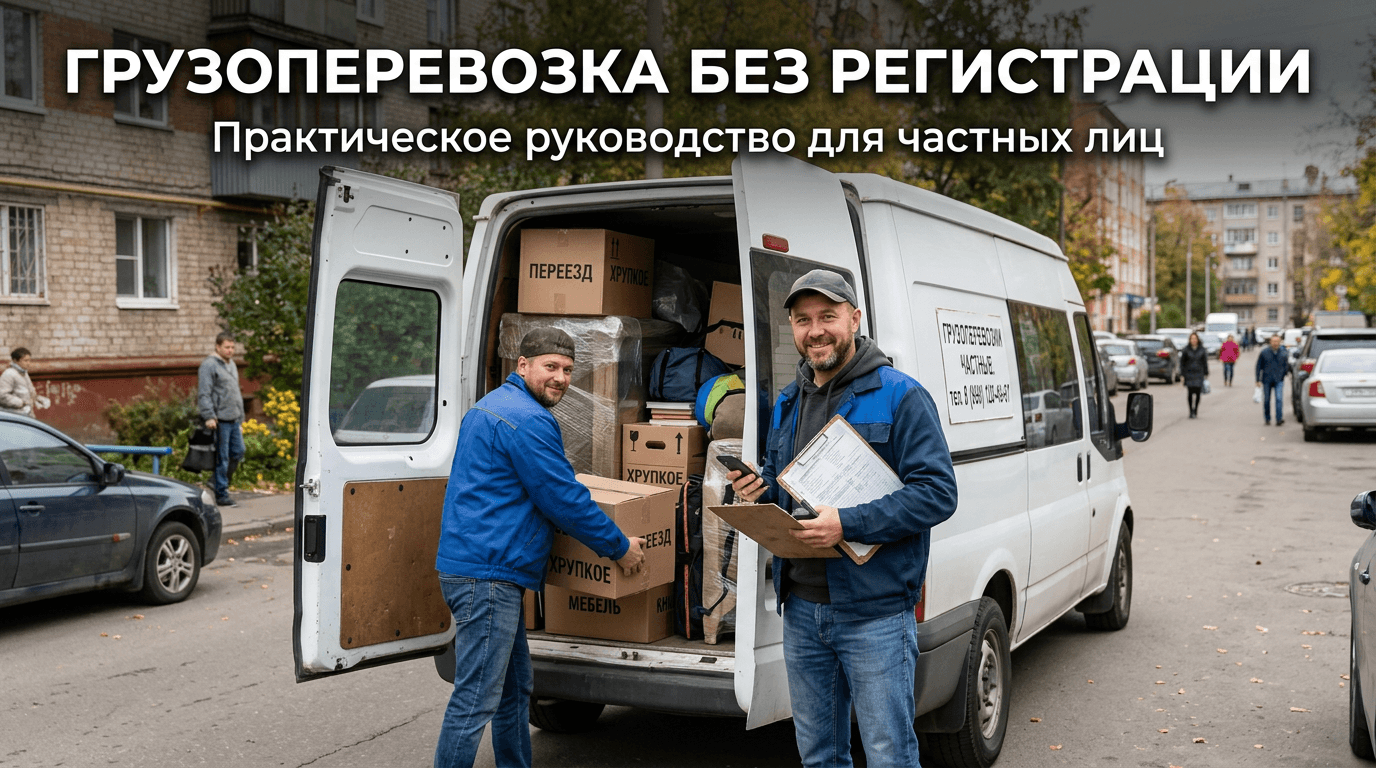 Грузоперевозка без регистрации: полное руководство для бизнеса