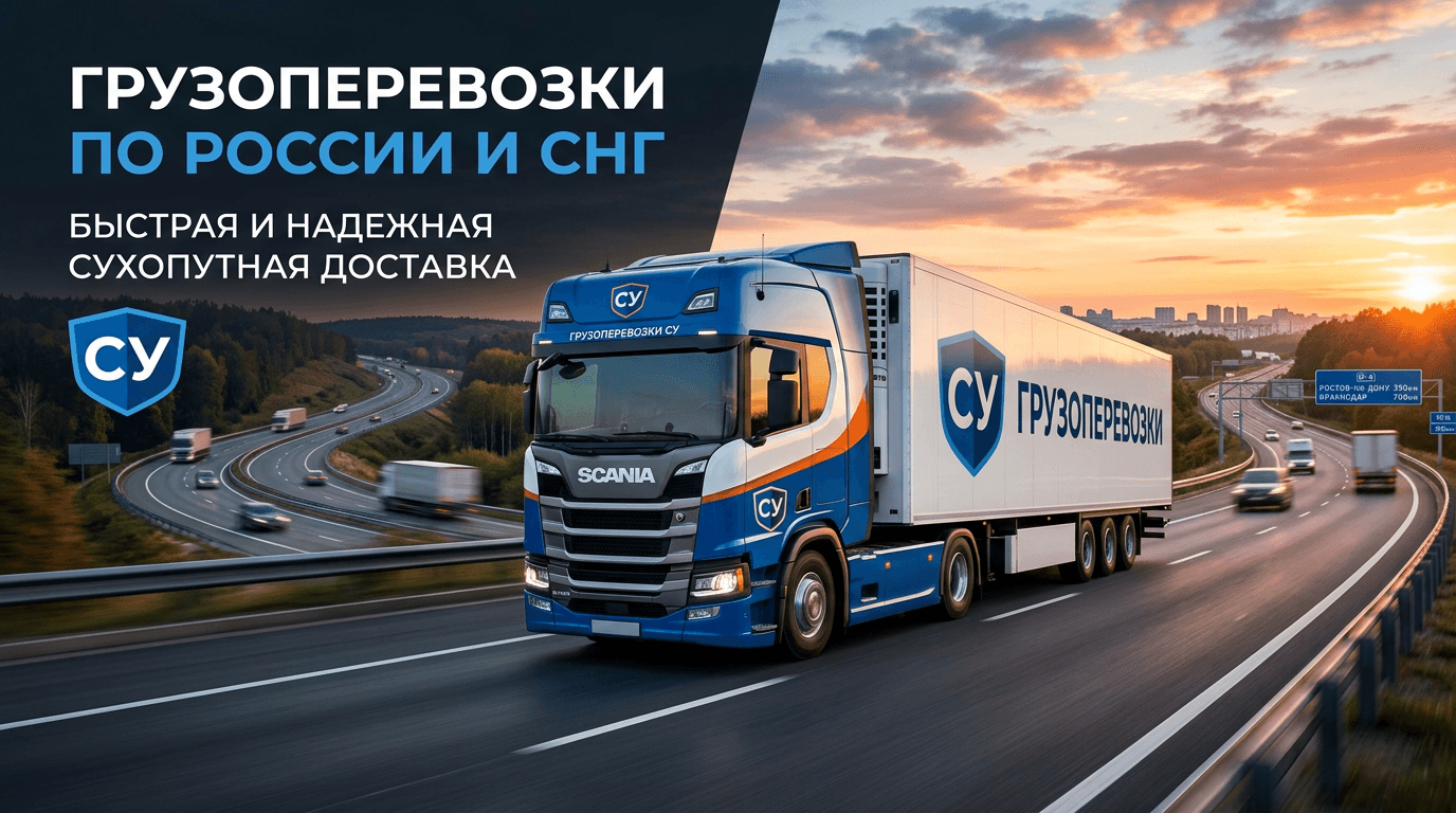 Грузоперевозка су: полное руководство для бизнеса