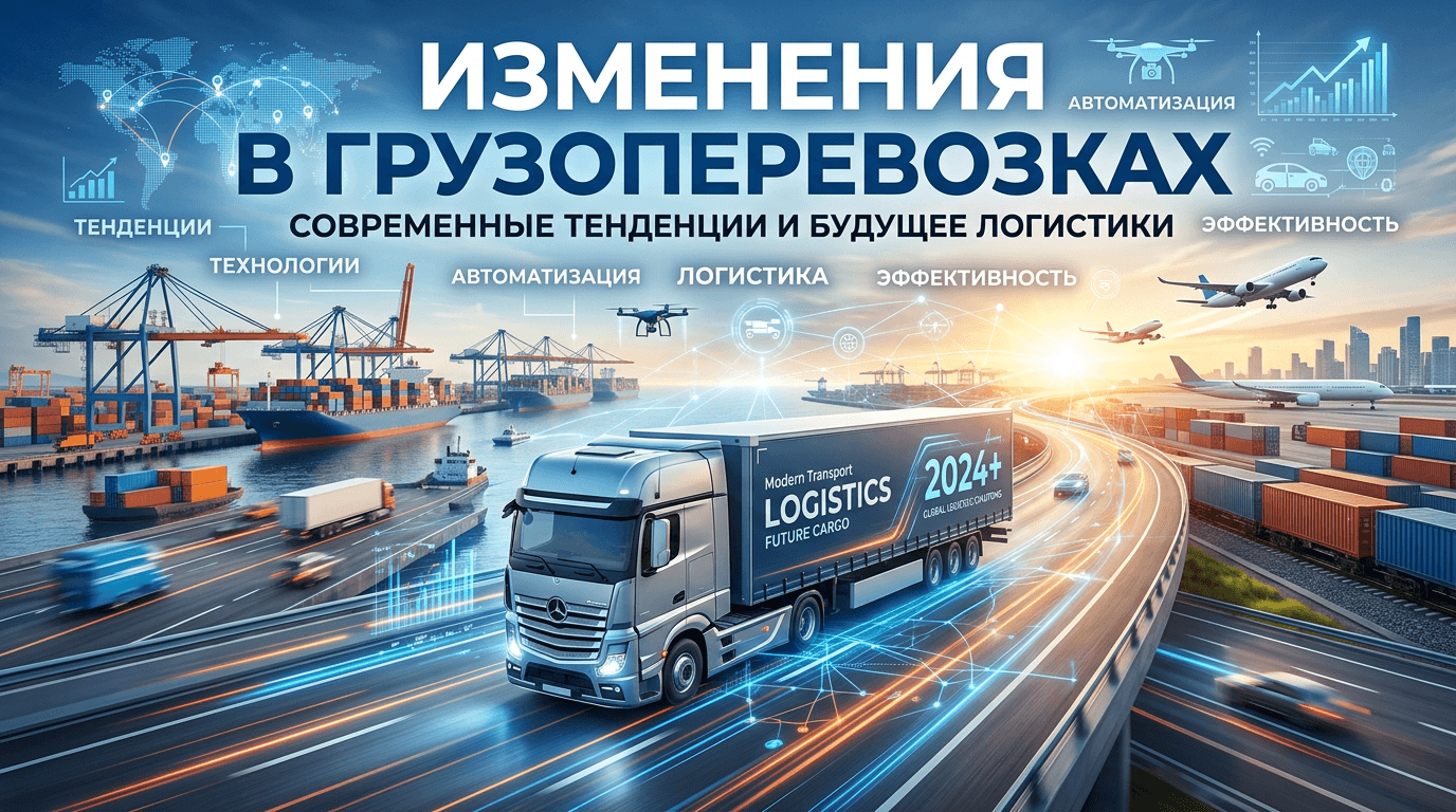 Изменения в грузоперевозках: полное руководство для бизнеса