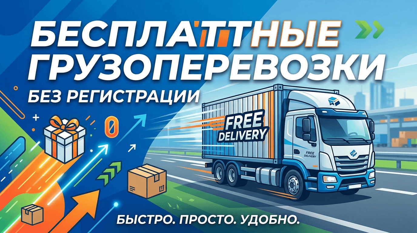 Бесплатные грузоперевозки без регистрации: полное руководство для бизнеса