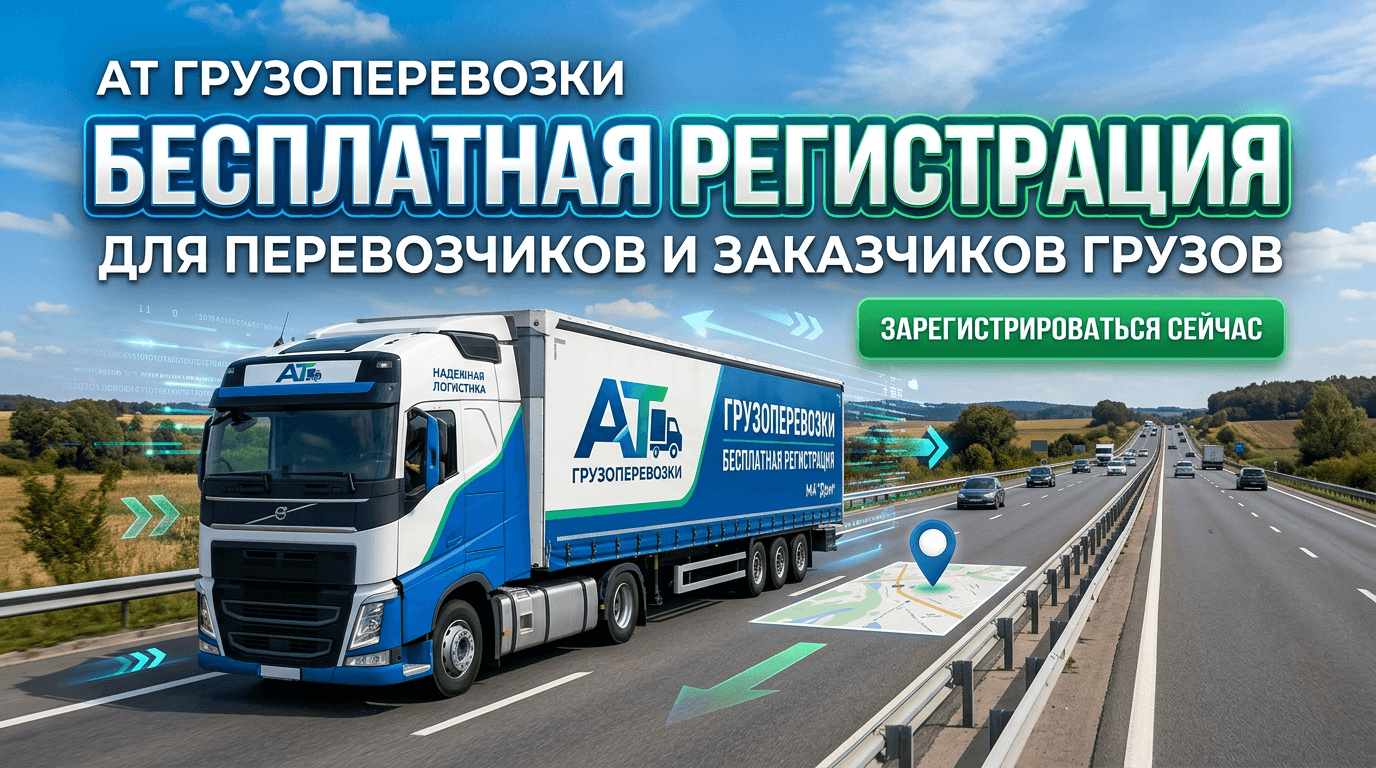 Ат грузоперевозки бесплатная регистрация: полное руководство для бизнеса