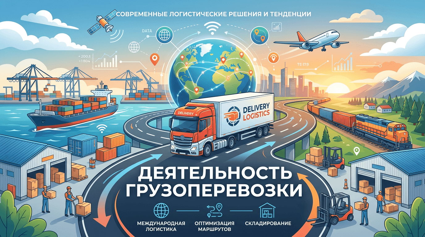Деятельность грузоперевозки: полное руководство для бизнеса