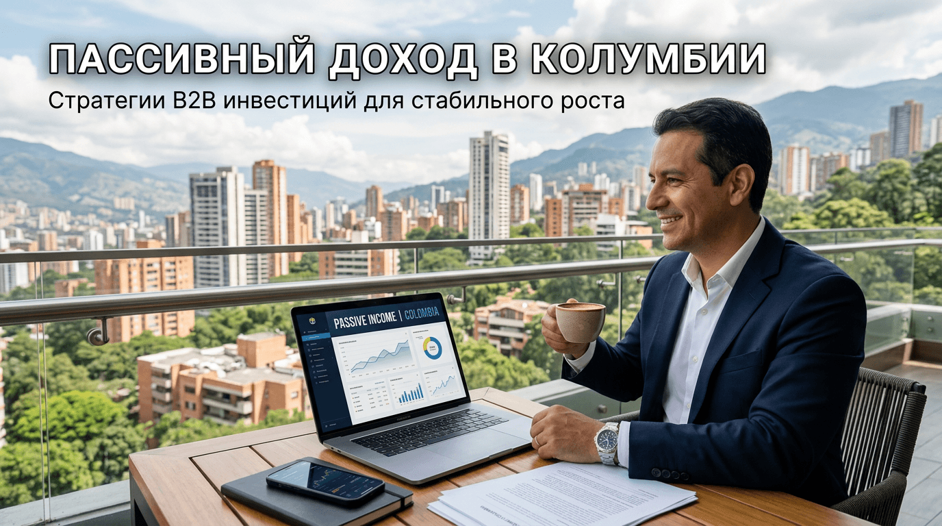 Пассивный Доход в Колумбии: 5 Способов Заработать Удалённо