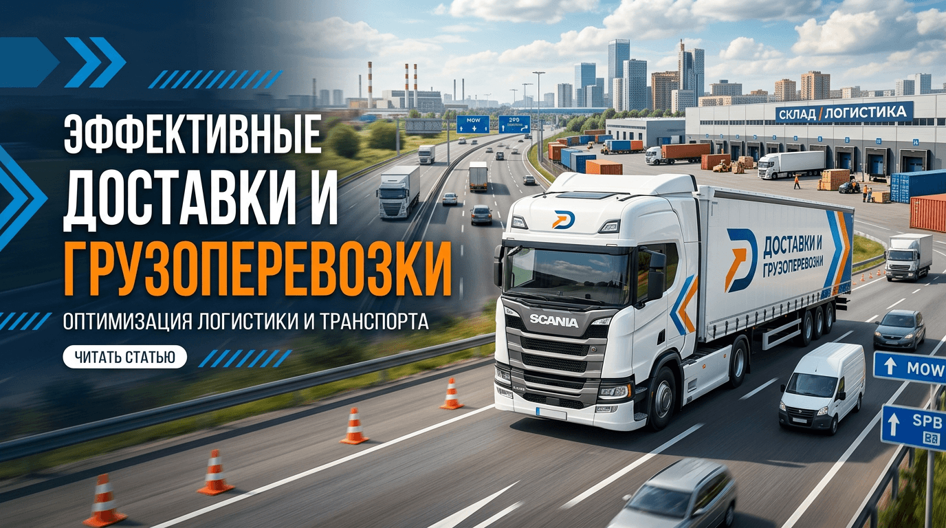 Доставки грузоперевозки: полное руководство для бизнеса