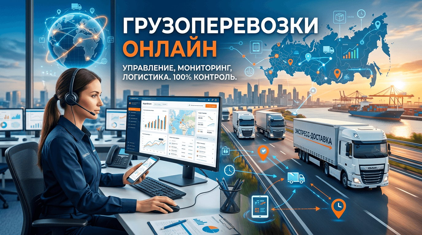 Грузоперевозки онлайн: полное руководство для бизнеса
