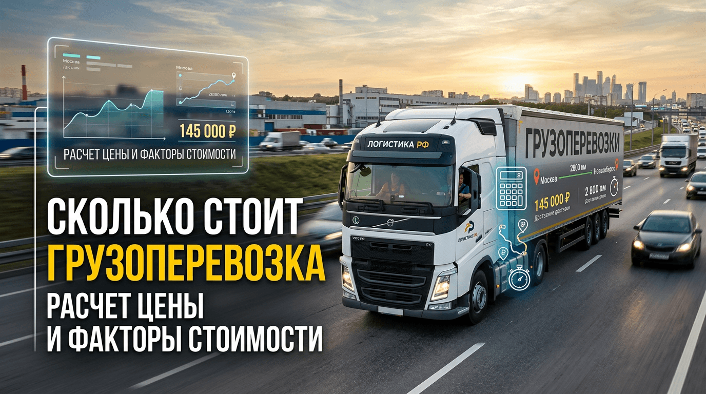 Сколько стоит грузоперевозка: актуальные цены и от чего зависит стоимость