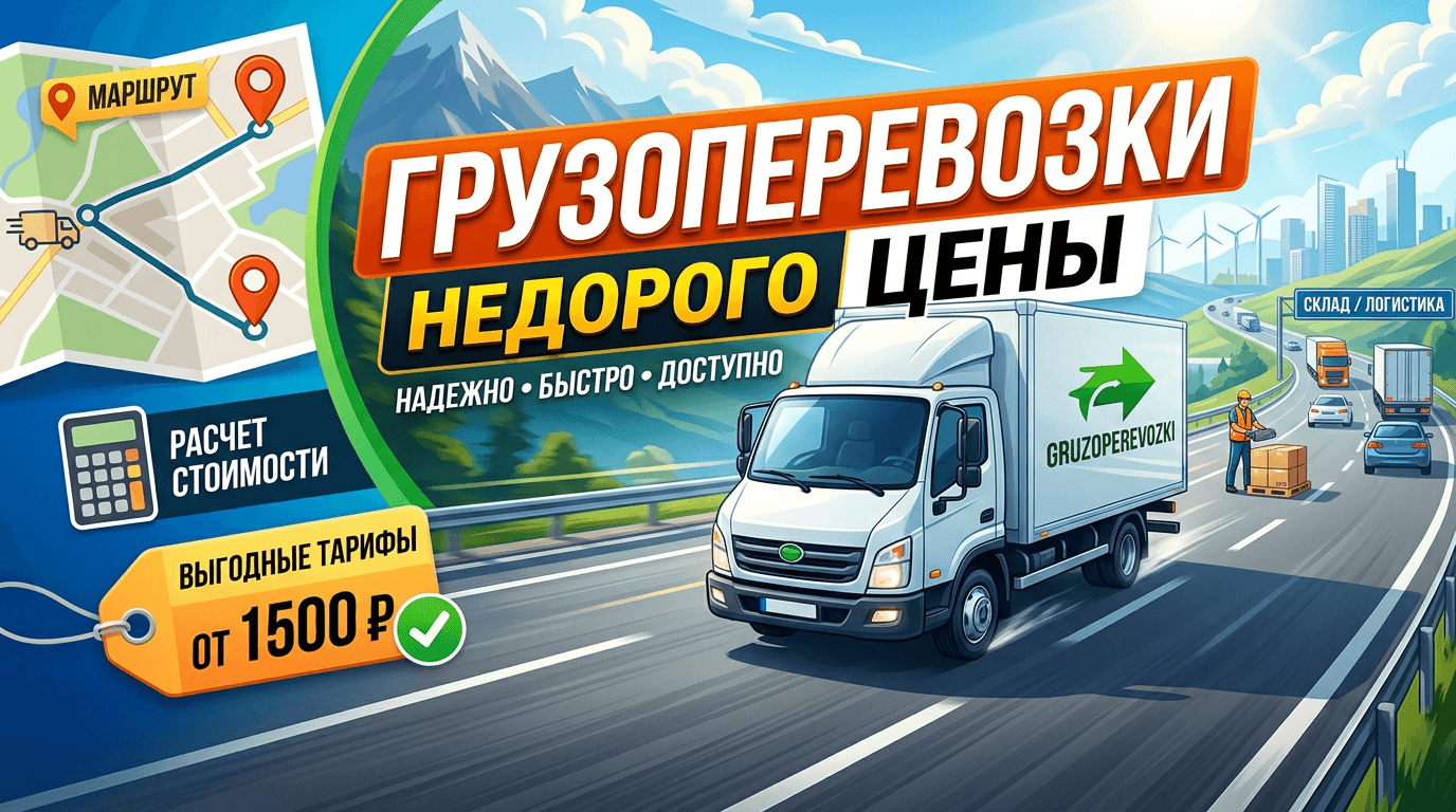 Грузоперевозки недорого цены: полное руководство для бизнеса