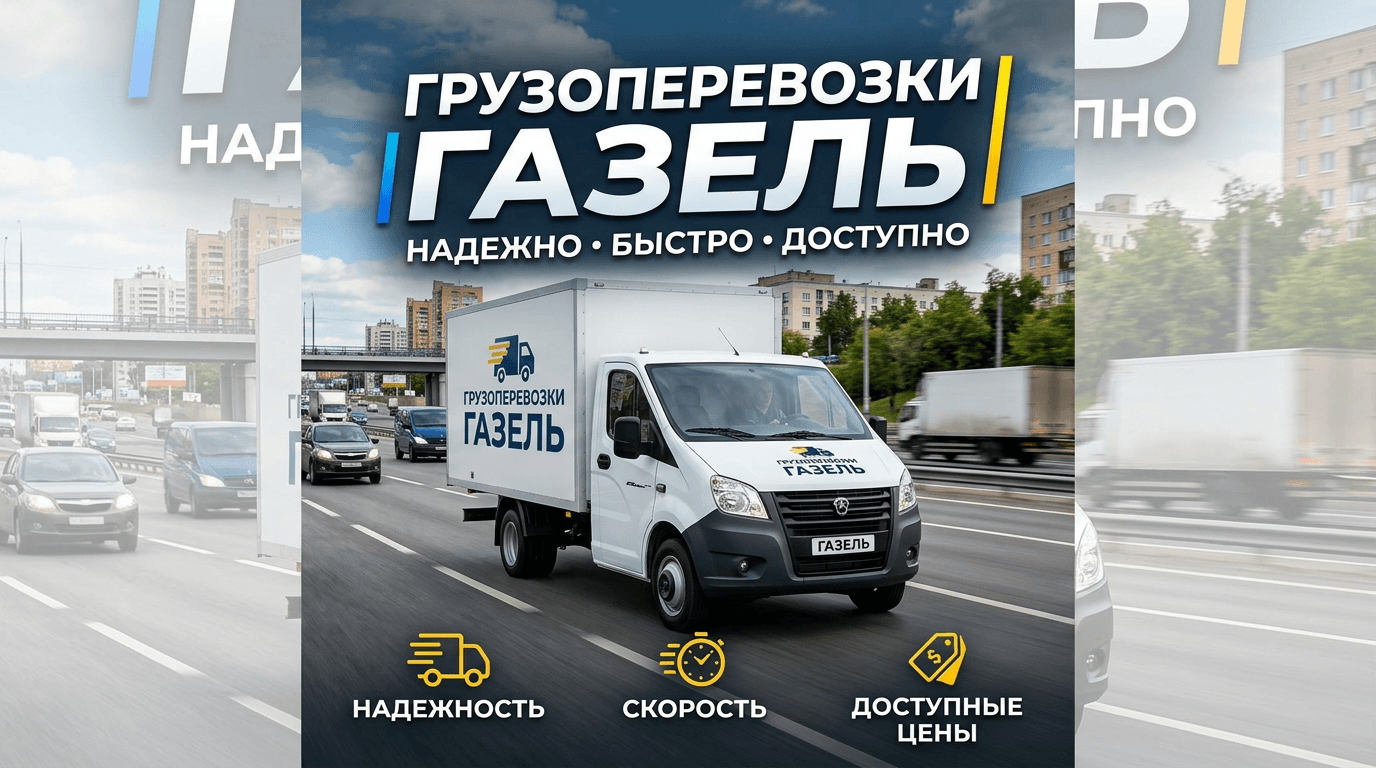Грузоперевозки газель: полное руководство для бизнеса