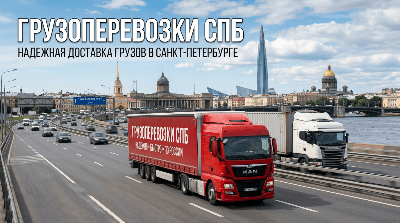 Грузоперевозки спб: услуги, компании и актуальные условия