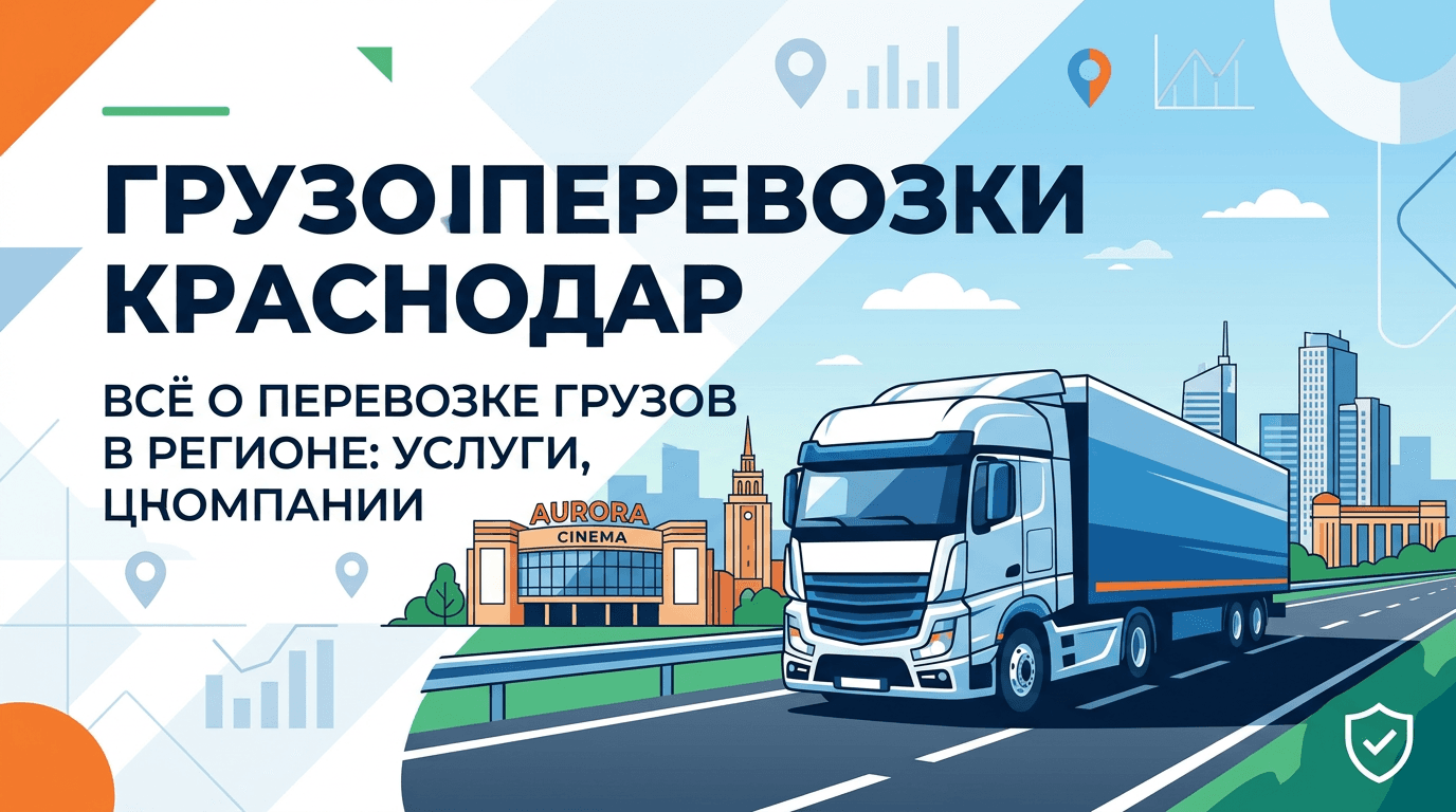 Грузоперевозки краснодар: услуги, компании и актуальные условия