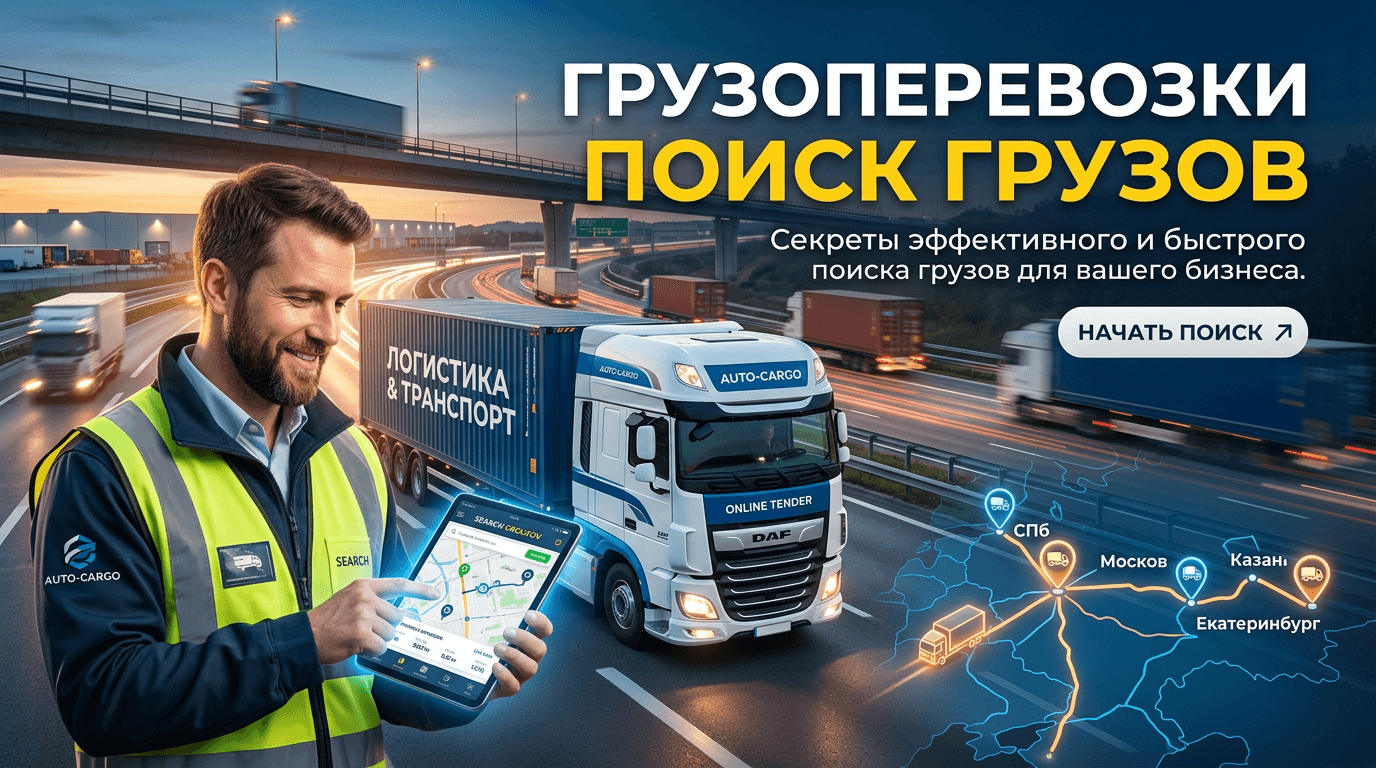 Грузоперевозки поиск грузов: полное руководство для бизнеса