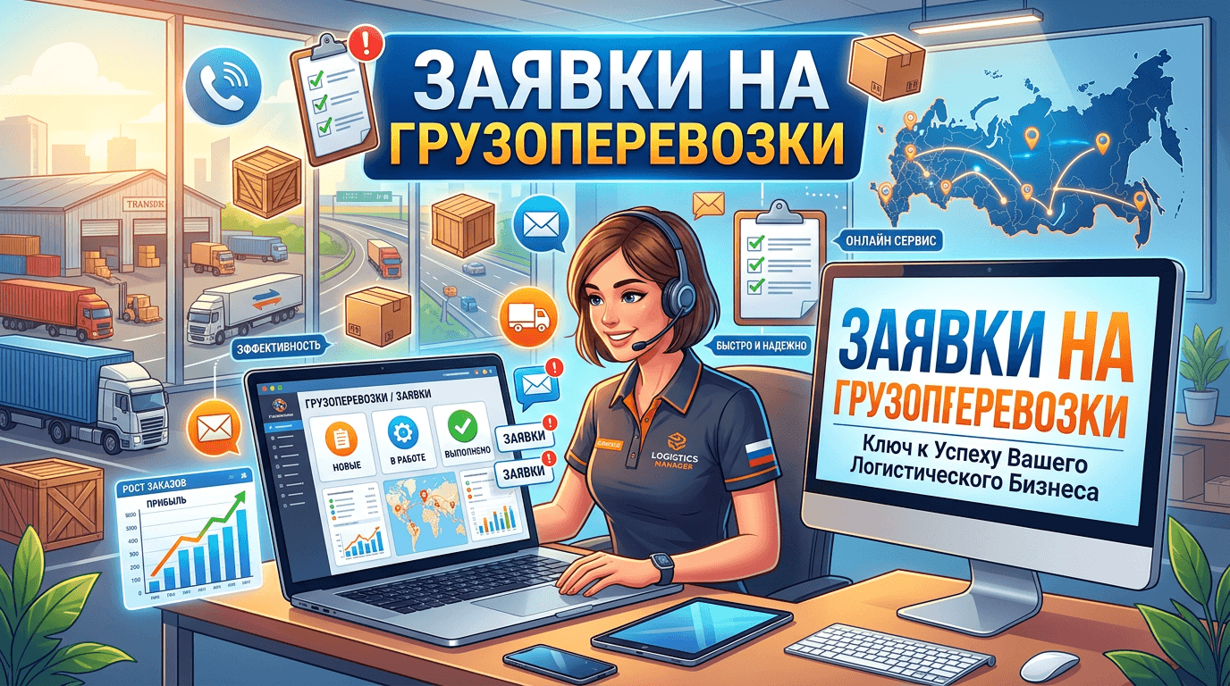 Заявки на грузоперевозки: полное руководство для бизнеса