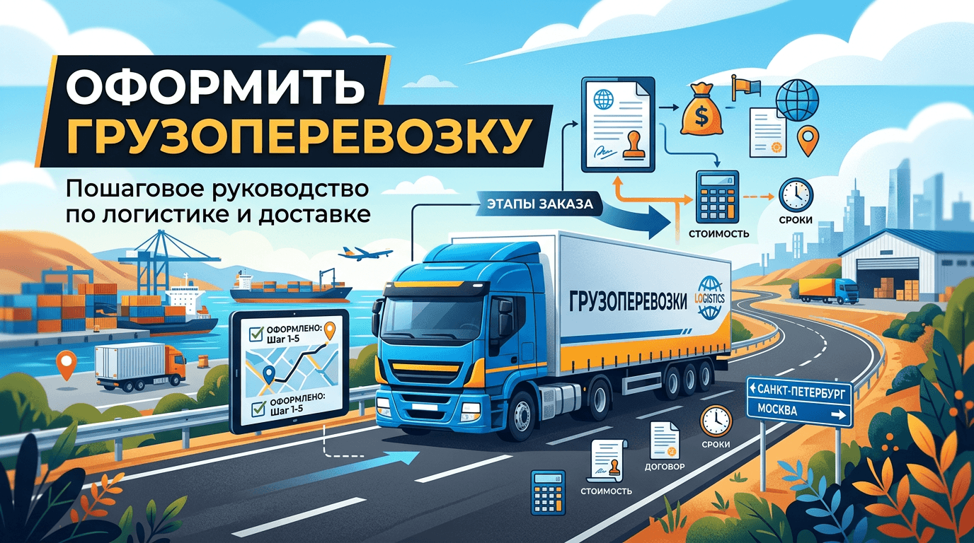 Оформить грузоперевозку: полное руководство для бизнеса