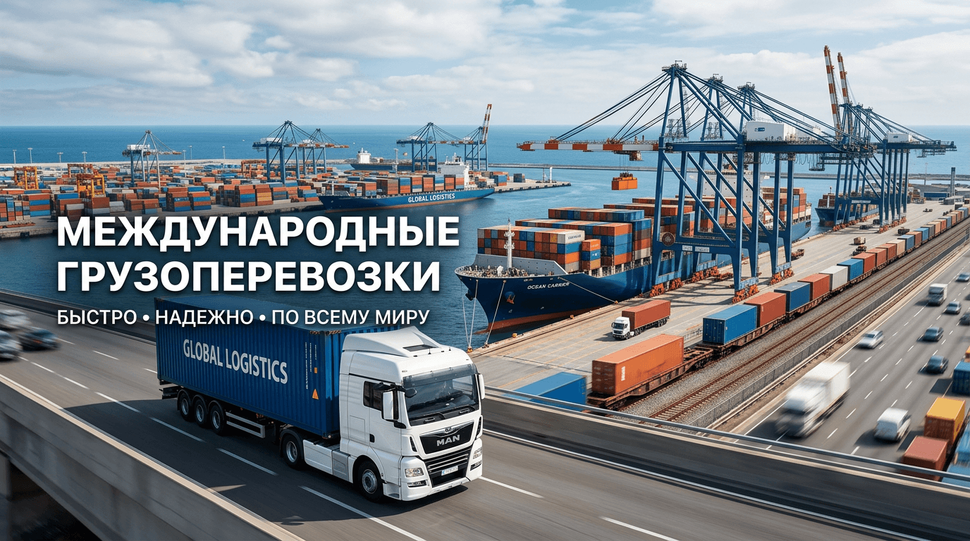 Международные грузоперевозки: полное руководство для бизнеса