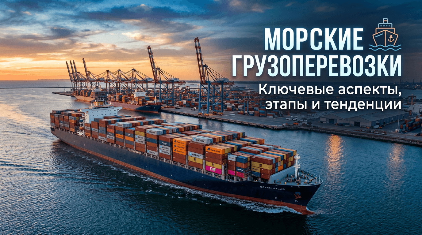Морские грузоперевозки: полное руководство для бизнеса