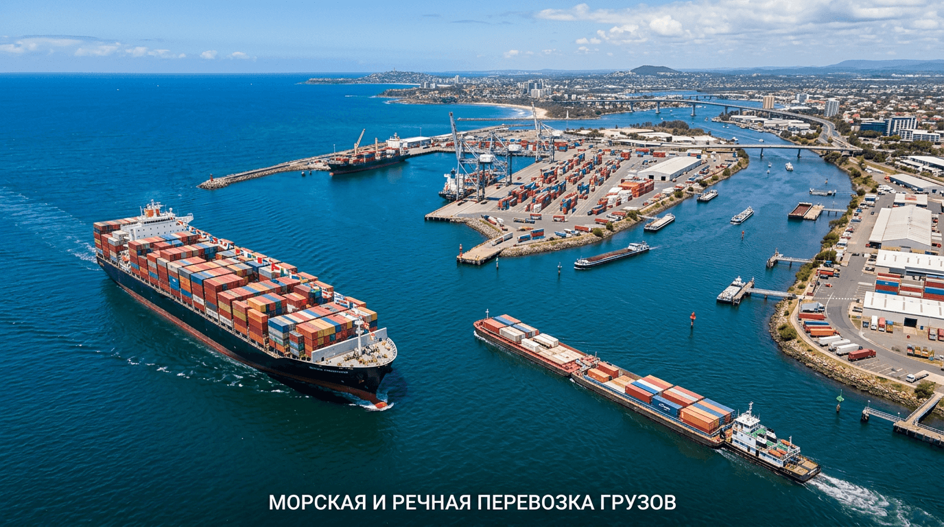 Морская и речная перевозка грузов: полное руководство для бизнеса