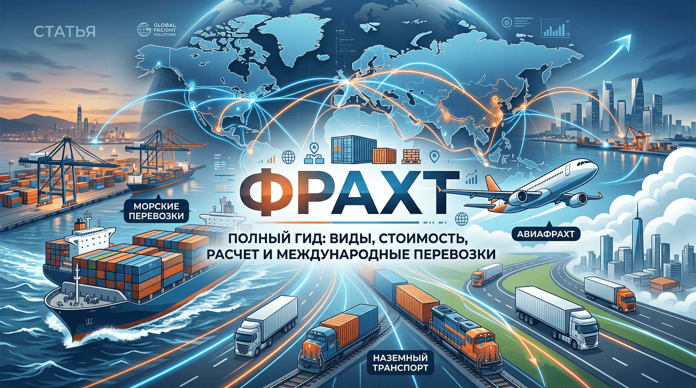 Фрахт: полное руководство для бизнеса