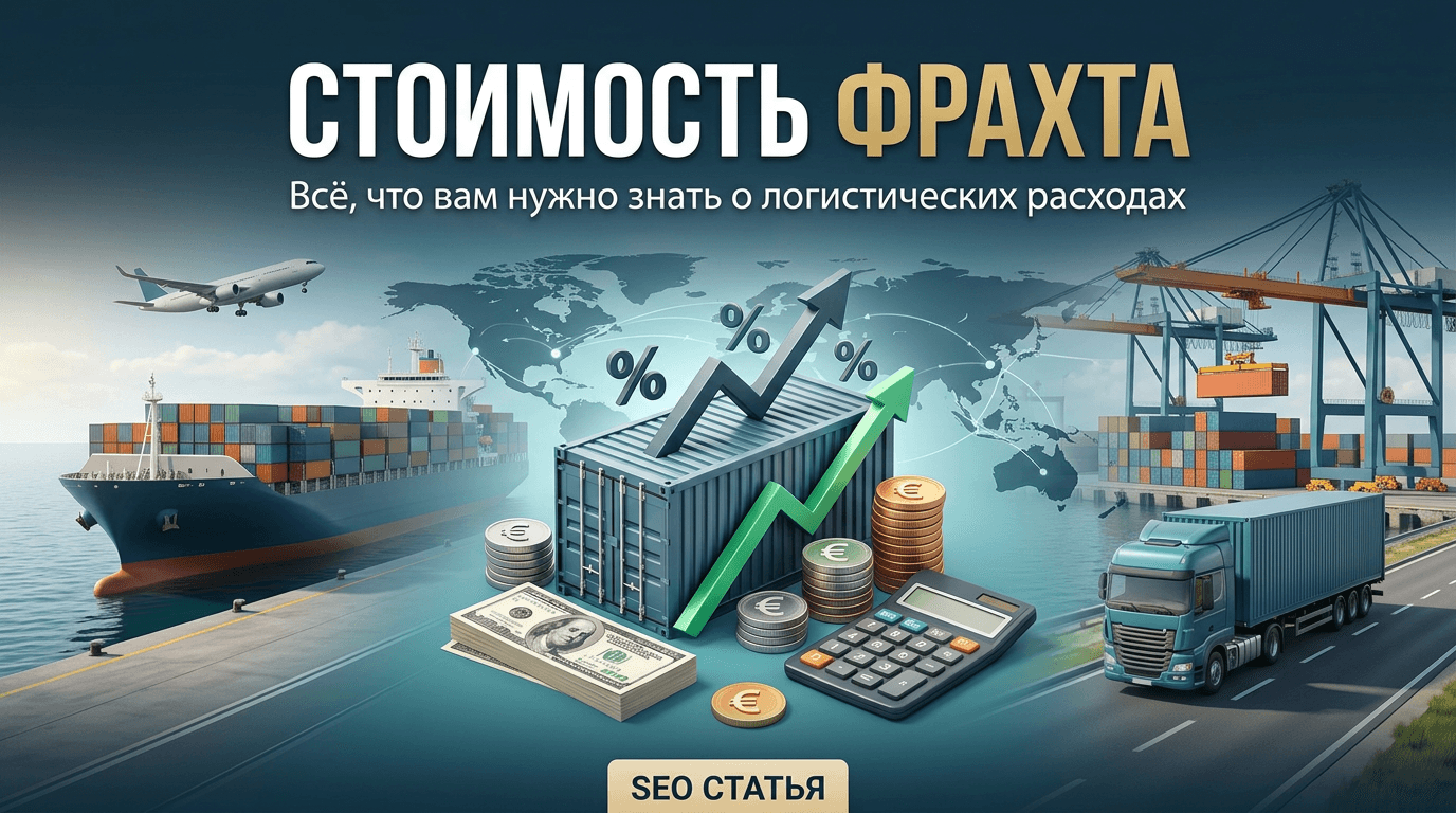 Стоимость фрахта: актуальные цены и от чего зависит стоимость