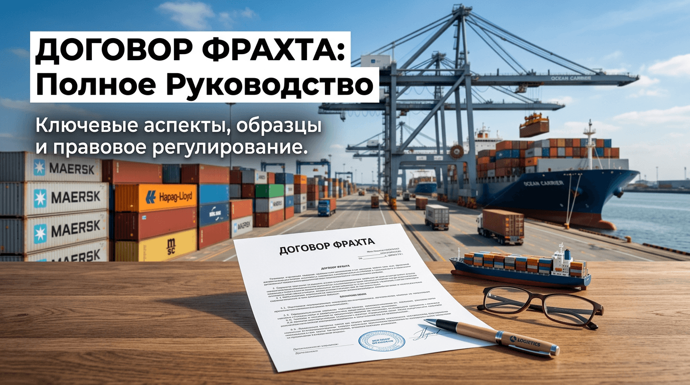 Договор фрахта: образец, условия и правила оформления