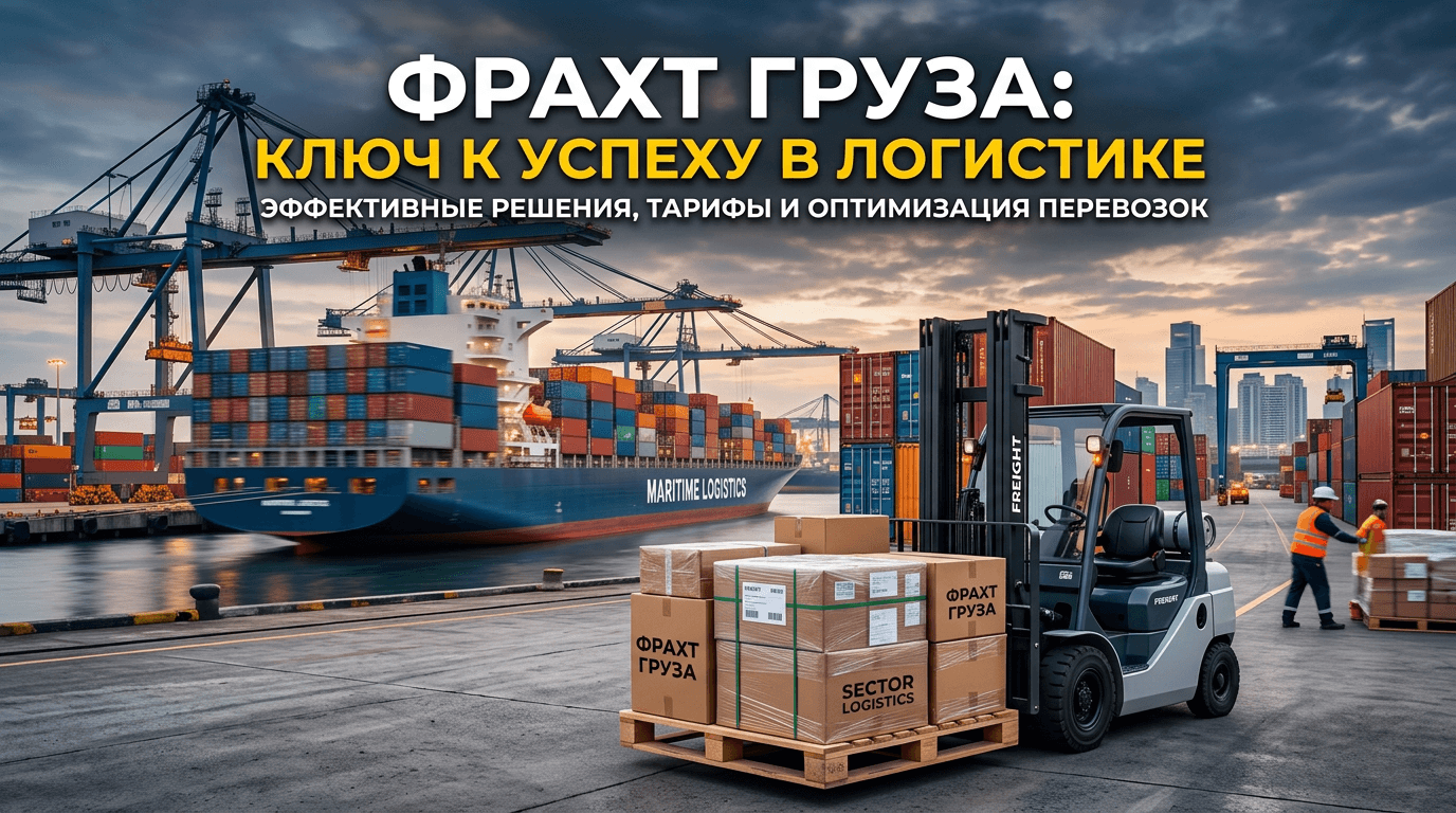 Фрахт груза: полное руководство для бизнеса