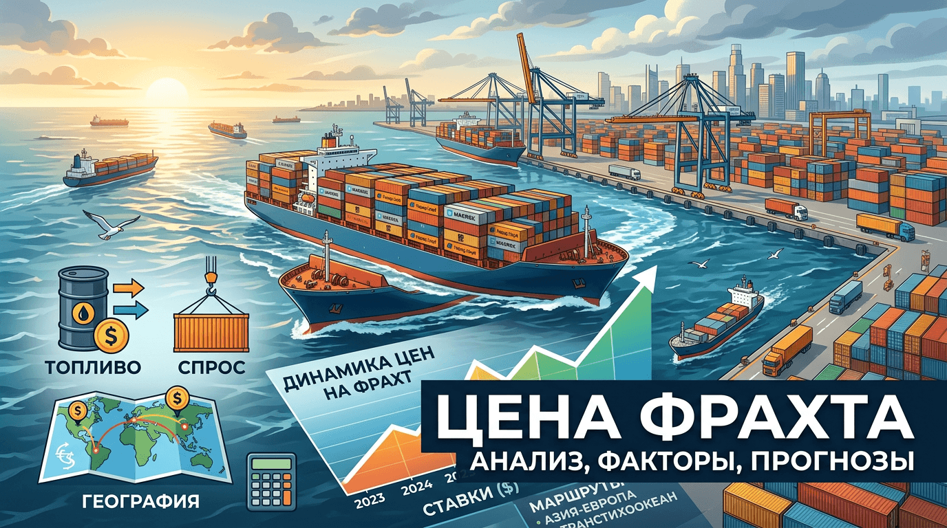 Цена фрахта: актуальные цены и от чего зависит стоимость