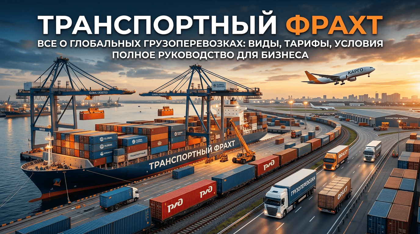Транспортный фрахт: полное руководство для бизнеса