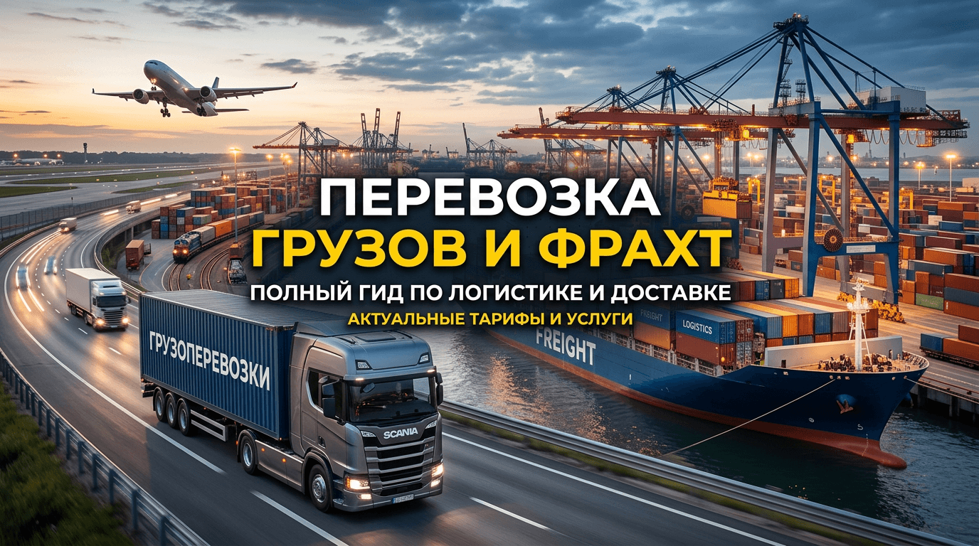 Перевозка грузов фрахт: полное руководство для бизнеса
