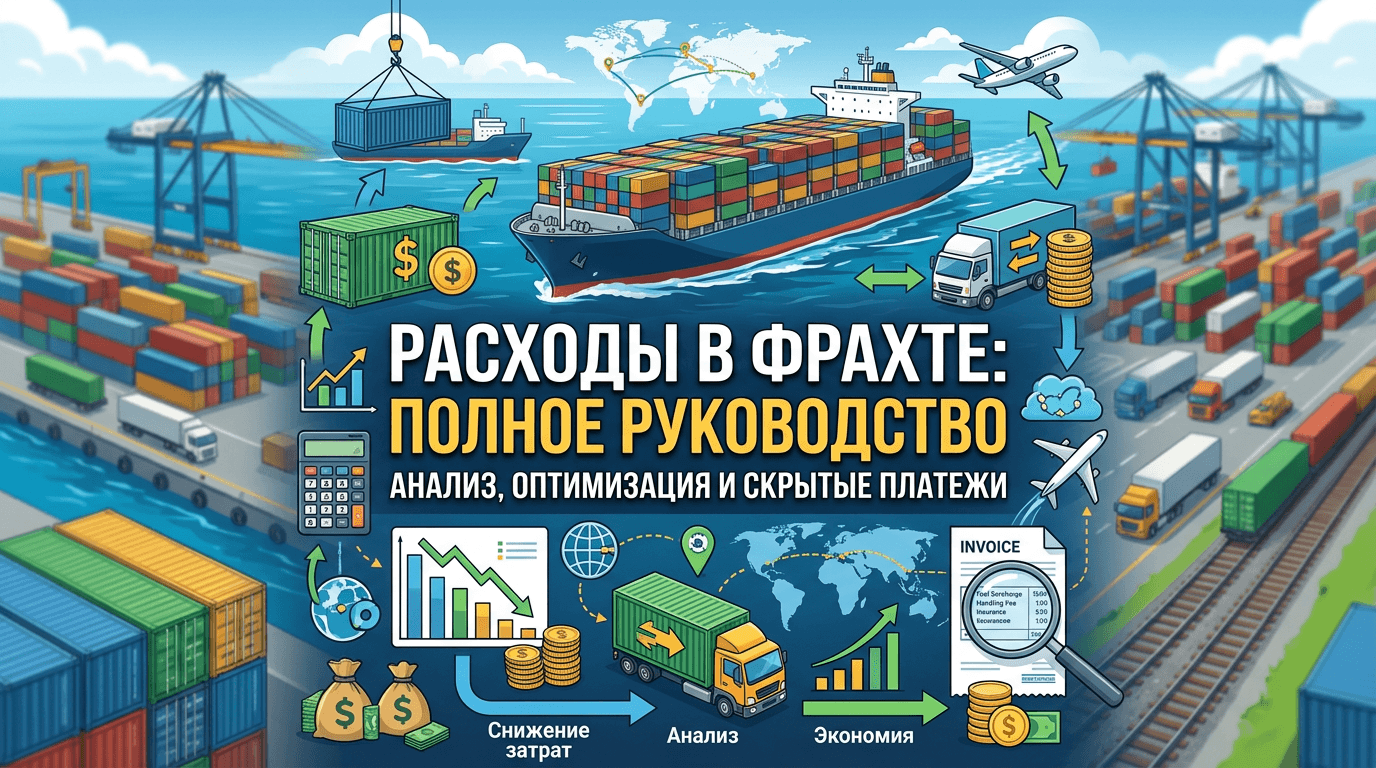 Расходы в фрахт: полное руководство для бизнеса